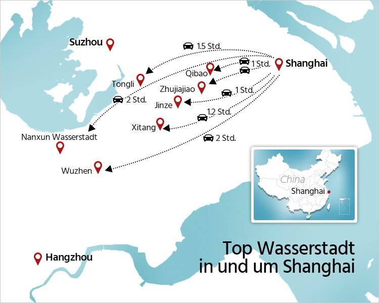 Wasserstädte Shanghai