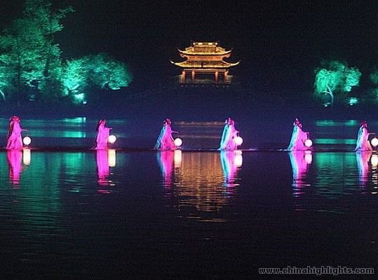 Impressionen des Westsees, eine Kreatione von Zhang Yimou