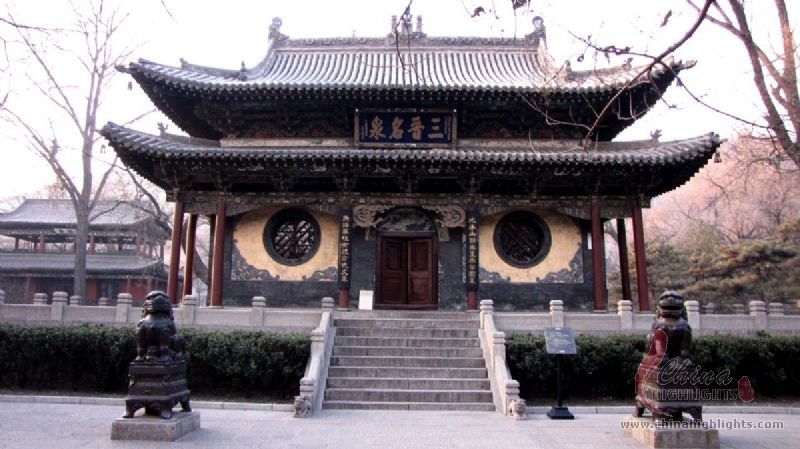 Der Jinci Tempel, eine bekannte Sehenswürdigkeit in Taiyuan