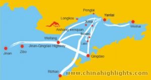 Qingdao Landkarte, Karten von Qingdao