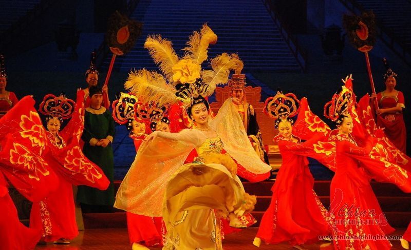 Der höfische Tanz in China,  berühmter chinesischer höfischer Tanz